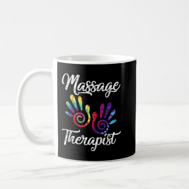 Ph Funny Massage Therapist Kostümhandtherapie Kaffeetasse (Links)