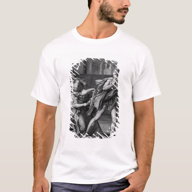Phaedra, Oenone und Hippolytus T-Shirt (Vorderseite)