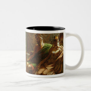 Phaedra und Hippolytus, 1802 Zweifarbige Tasse