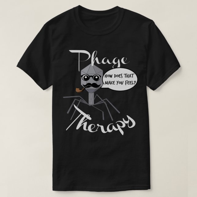 Phage Therapy T-Shirt (Design vorne)