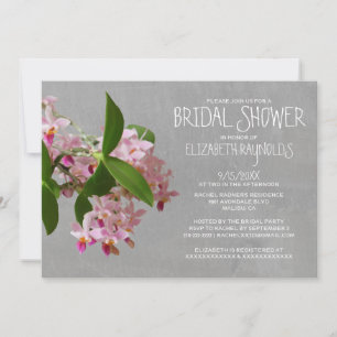 Phalaenopsis Orchid Bridal Dusche Einladungen