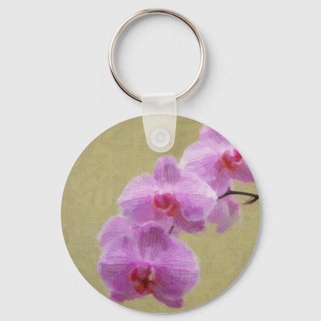 Phalaenopsis Orchid Schlüsselanhänger (Vorderseite)