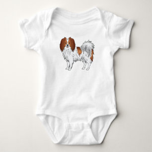 Phalène mit roten Details Happy Toy Breed Hund Baby Strampler