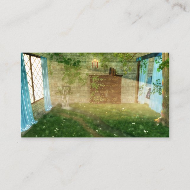 Phangeschmack: Lesezeichen in Mehlland Visitenkarte (Vorderseite)