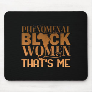 Phänomenale schwarze Frauen afroamerikanische Gesc Mousepad