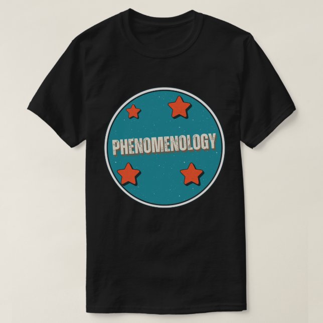 Phänomenologie T-Shirt (Design vorne)