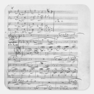 Phantasiestucke, Opus, für Klavier Quadratischer Aufkleber