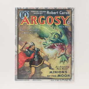 PHANTASIEVOLLE DRACHEN-PULP-MAGAZINCOVER-ART