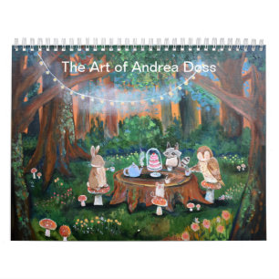 Phantasievoller Storybook-Kunstkalender von Andrea Kalender