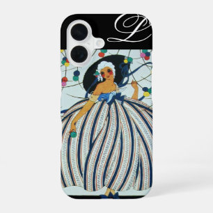 PHANTASIEVOLLES JUNGES MÄDCHEN MONOGRAMM / Schönhe iPhone 16 Hülle