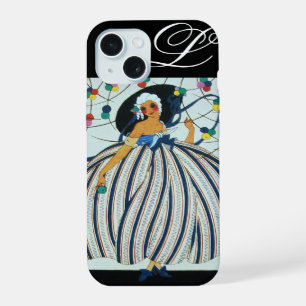 PHANTASIEVOLLES JUNGMÄDCHEN-MONOGRAMM / Schönheit iPhone 15 Hülle