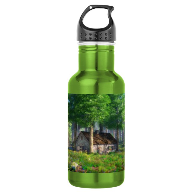 Phantasti: Die Hütte des Waldes Wasserflasche (Vorderseite)