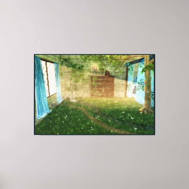 Phantasti: In Fairy Land Canvas Print Leinwanddruck (Vorderseite)