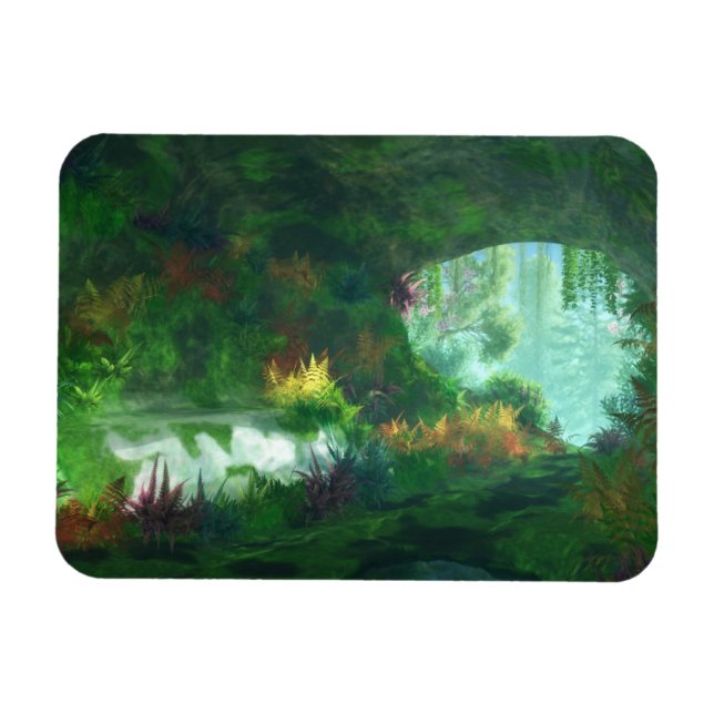 Phantasti: Lady of the Marble Flexible Magnet (Horizontal)