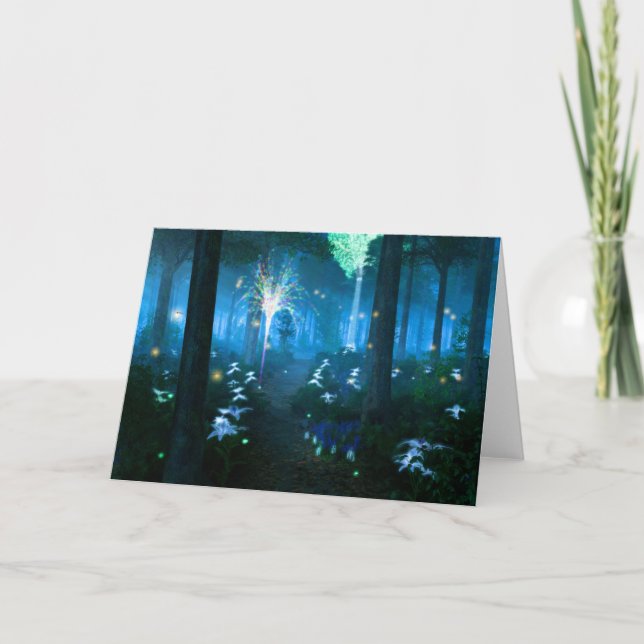 Phantasti: Nacht in Fairy Land Card Karte (Vorderseite)