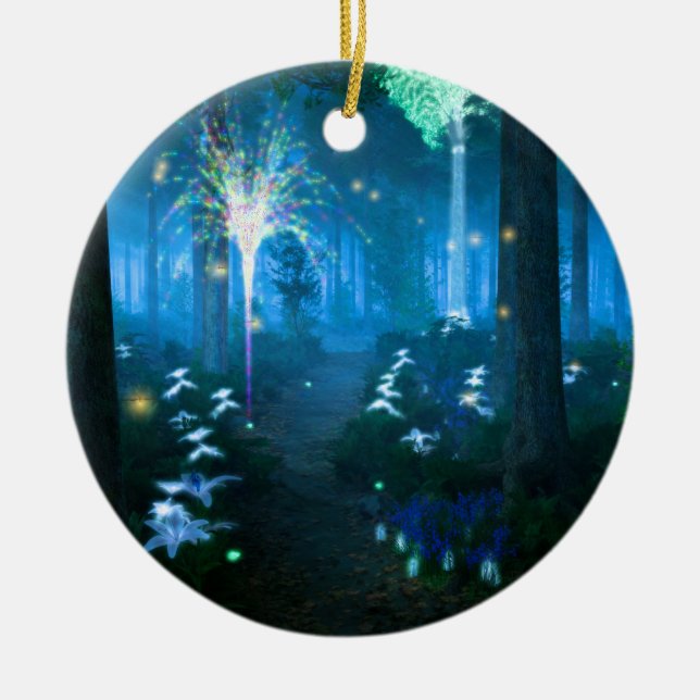 Phantasti: Nacht in Fee Land Ornament (Vorne)