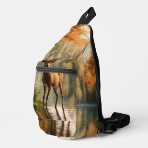 Phantastisch 12 Punkte in den Herbstgewässern Crossbody Bag