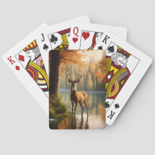 Phantastisch 12 Punkte in den Herbstgewässern Spielkarten