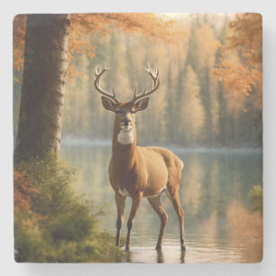 Phantastisch 12 Punkte in den Herbstgewässern Steinuntersetzer