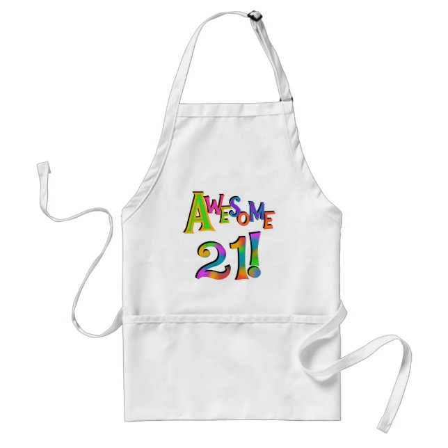Phantastisch 21 T - Shirt und Geschenke zum Geburt Schürze (Vorne)