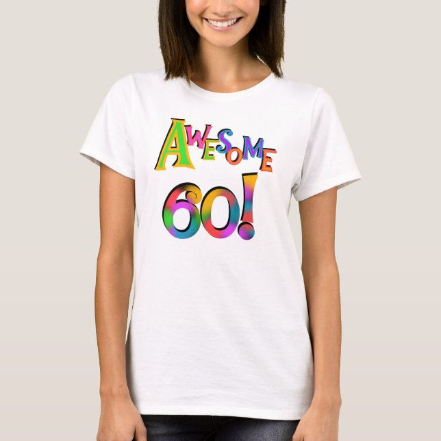 Phantastisch 60 T - Shirt und Geschenke zum Geburt (Vorderseite)