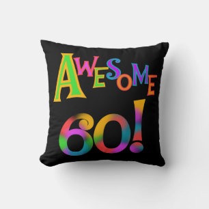 Phantastisch 60 T - Shirt und Geschenke zum Geburt Kissen
