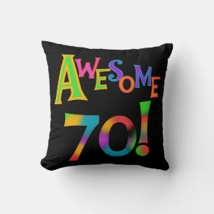 Phantastisch 70 T - Shirt und Geschenke zum Geburt Kissen