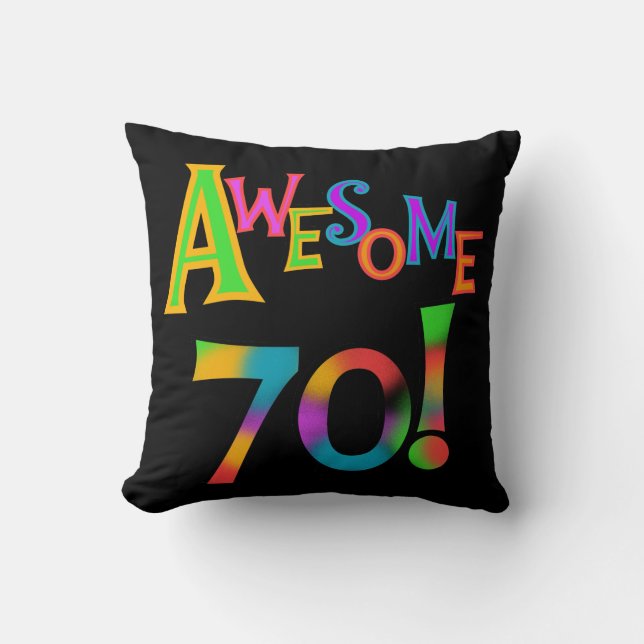 Phantastisch 70 T - Shirt und Geschenke zum Geburt Kissen (Vorderseite)