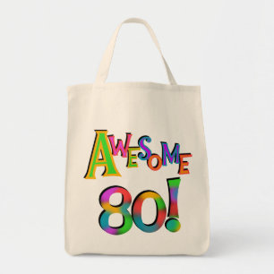 Phantastisch 80 T - Shirt und Geschenke zum Geburt Tragetasche