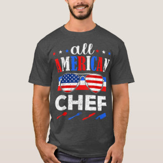 Phantastisch All American Koch USA Patriotic 4. Ju T-Shirt