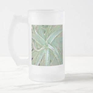 Phantastisch Aloe Vera Akrylic Art Mattglas Bierglas