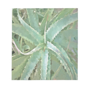 Phantastisch Aloe Vera Akrylic Art Notizblock