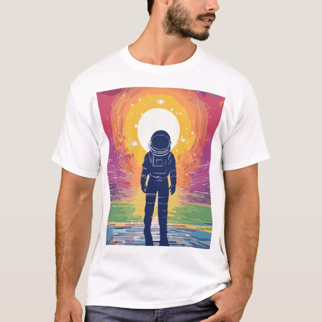 Phantastisch Astronaut T-Shirt (Vorderseite)
