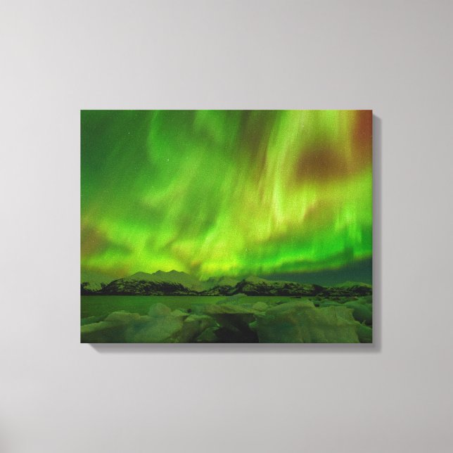 Phantastisch Aurora Leinwanddruck (Vorderseite)