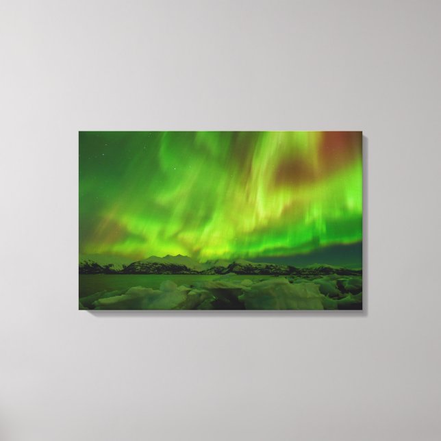 Phantastisch Aurora Leinwanddruck (Vorderseite)