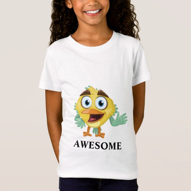 PHANTASTISCH Baby Girl Bird T-Shirt (Vorderseite)