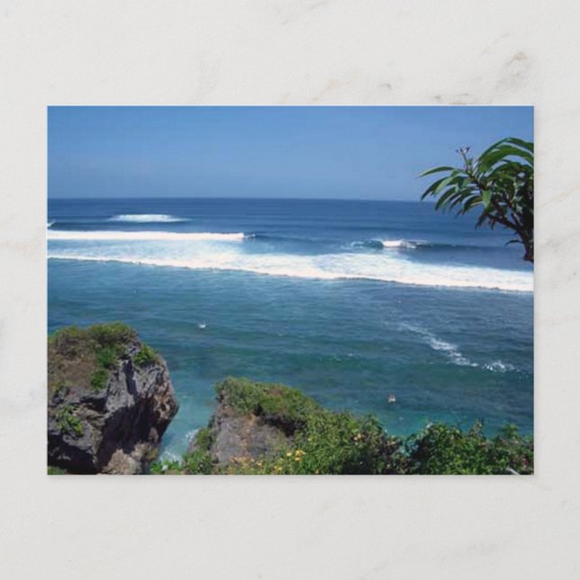 Phantastisch Bali Beach Postcard Postkarte (Vorderseite)