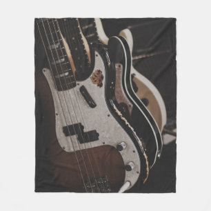 Phantastisch Bass Guitar Fleecedecke