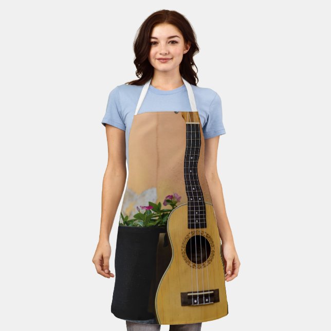 Phantastisch Bass Guitar Schürze (Getragen)