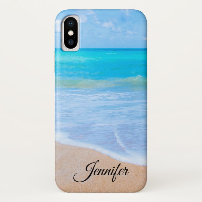 Phantastisch Beach Tropical Scene Foto Custom Case-Mate iPhone Hülle (Rückseite)