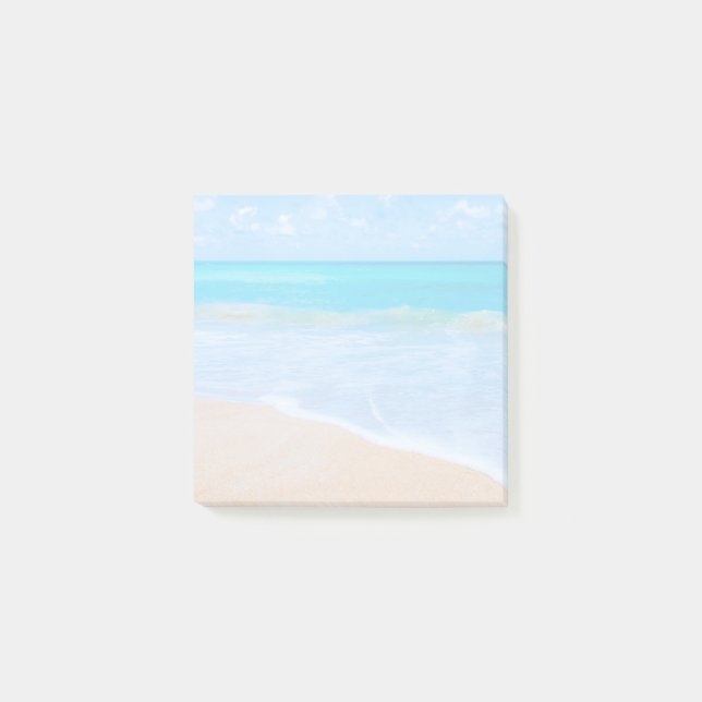 Phantastisch Beach Tropical Scene Foto Post-it Klebezettel (Vorderseite)