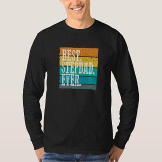 Phantastisch BEST STEPDAD EVER Retro Graphic T-Shirt