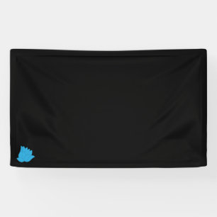 phantastisch-blaue Clip Art Design Vinyl Banner