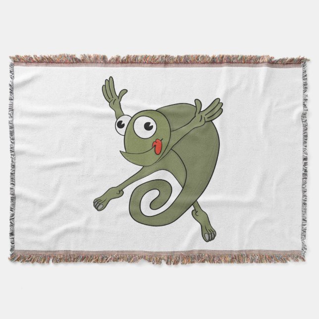 Phantastisch Chameleon Decke (Vorderseite)