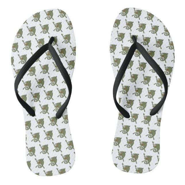 Phantastisch Chameleon Flip Flops (Fußbett)