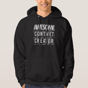 Phantastisch Content Creator Blogger Vlogger Influ Hoodie