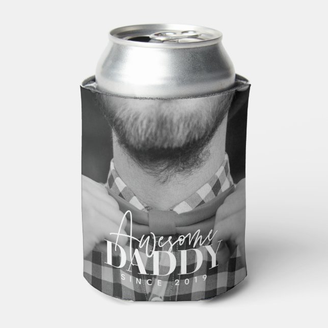 Phantastisch Daddy Seit 20XX Einfaches elegantes F Dosenkühler (Kanne Vorderseite)