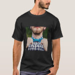 Phantastisch Daddy Seit 20XX Einfaches elegantes F T-Shirt<br><div class="desc">Dieses einfache und moderne Design besteht aus Serifen und kursiver Typografie und fügt ein individuelles Foto hinzu</div>