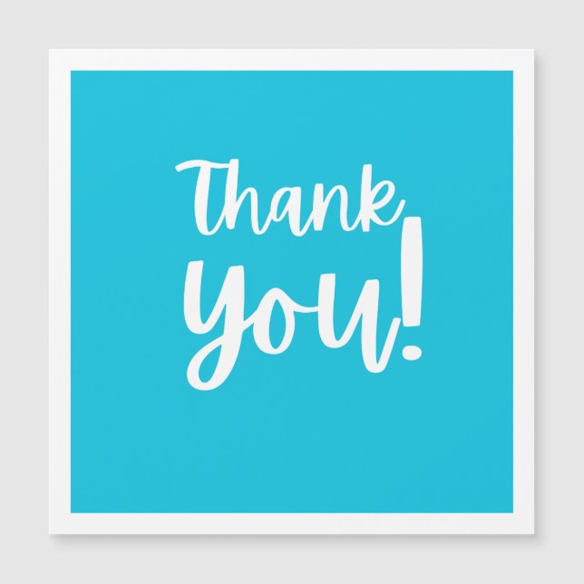 PHANTASTISCH DANK IHRER KARTE (Vorderseite)