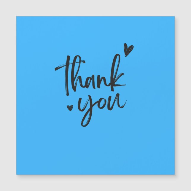 PHANTASTISCH DANK IHRER KARTE (Vorderseite)